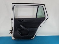 Drzwi tył prawe Skoda Rapid kombi 5d biały LF9E-9P9P