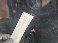 Maska przednia Mercedes W212 czarny 040U