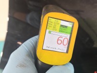 Błotnik przód prawy Ford Fiesta Mk7 czarny D9