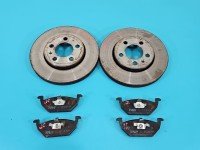 Tarcze hamulcowe przód klocki Seat Ibiza IV 6J 1.4 16V Producent części: Seat, Europejska, 257/ 22mm z klockami