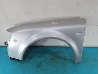 Błotnik przód lewy Audi A4 B6 srebrny LY7W