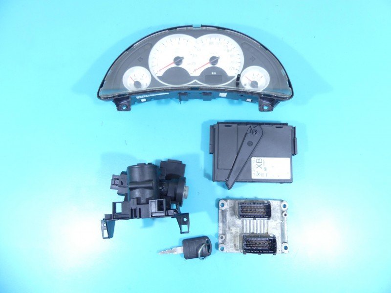 Komputer Sterownik silnika Opel Corsa C 0261207962, 55350552 1.2 16V