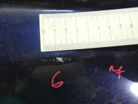 Błotnik przód lewy Land Range Rover II P38 granatowy 602