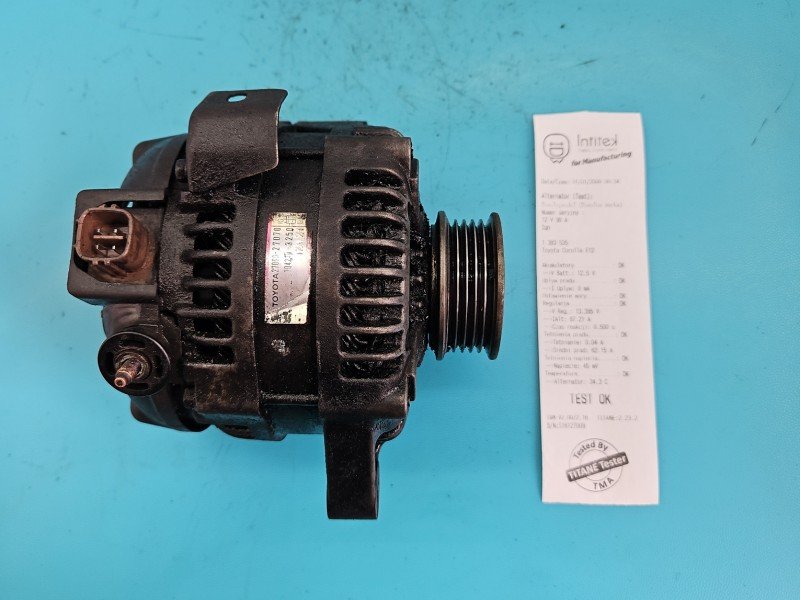 TEST Alternator Toyota Corolla E12 27060-27070 2.0 D4D