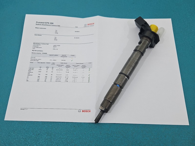 Wtryskiwacz Audi A5 8T 0445115058, 057130277AG 3.0 tdi (CAPA)