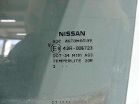 Szyba drzwi tył lewa Nissan Juke I F15 10-19 HB