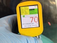 Błotnik przód lewy Opel Combo D czarny 3AU (298)