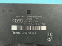 Sterownik moduł komfortu Audi A4 B6 8E0959433AB Producent części: Audi, Europejska, KOMFORTU