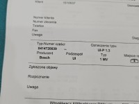 testowany Pompowtryskiwacz 1.9 tdi 0414720039, 038130073AL