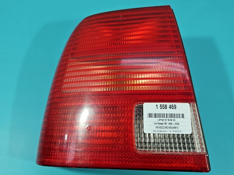 Lampa tył lewa Vw Passat B5 sedan Volkswagen, Rysy, pęknięty od wewnątrz EUROPA