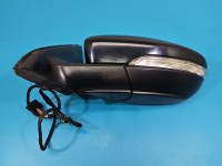 Lusterko lewe Vw Jetta VI elektryczny, Europejska, Kod lakieru: L041, 6pin. Rysy na obudowie. europa