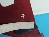 Błotnik przód lewy Toyota Corolla E11 bordowy 3N8