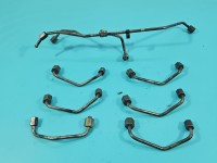 RURKI Przewód paliwowy Audi A4 B7 komplet / 8szt. 3.0 tdi BKN