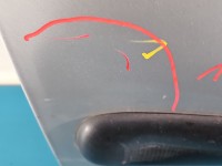 Drzwi przesuwne prawe boczne Citroen Berlingo I