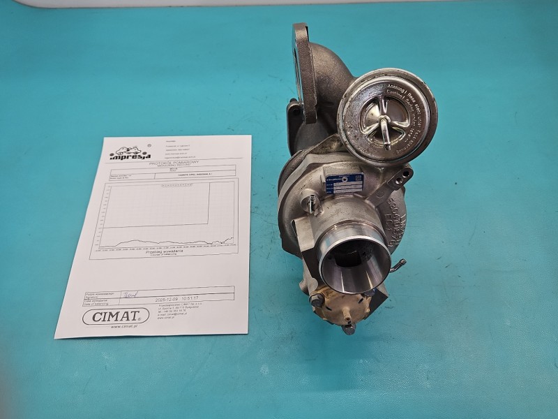 Turbosprężarka Regenerowana Opel Insignia A 53049880352, 53049700352, YF710132235 00009 2.0 T (A20NHT) 220KM