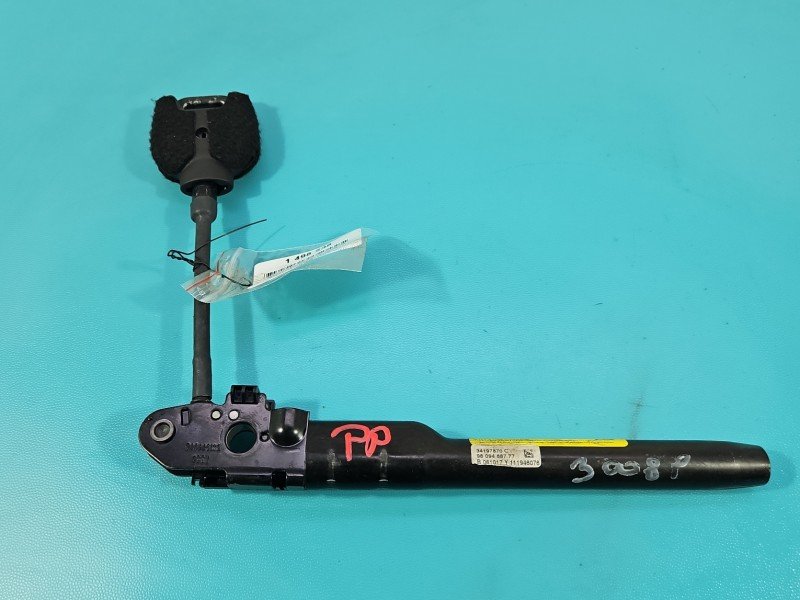 Pas bezpieczeństwa przód prawy pasażera Peugeot 3008 II 9809468777