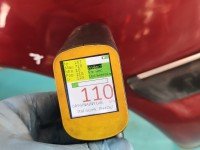 Błotnik przód lewy Mitsubishi Space star bordowy