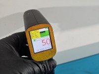 DRZWI PRZÓD LEWE KIEROWCY Seat Ibiza IV 6J 5d biały LB9A