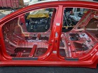 Próg lewy SŁUPEK ŚRODKOWY B Hyundai Elantra VI 15-20 sedan 4d LAVA ORANGE YR2