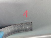 Drzwi przód prawe Hyundai Terracan 5d srebrny YK
