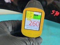 Błotnik przód prawy Jeep Grand cherokee III WK czarny