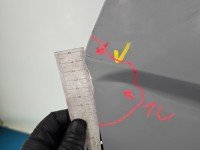 Drzwi tył prawe Skoda Kodiaq I HB 5d szary LF7A
