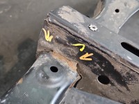 WÓZEK KOŁYSKA TRAWERS Sanki Belka silnika Ford Edge II 2.0 ECOBOOST