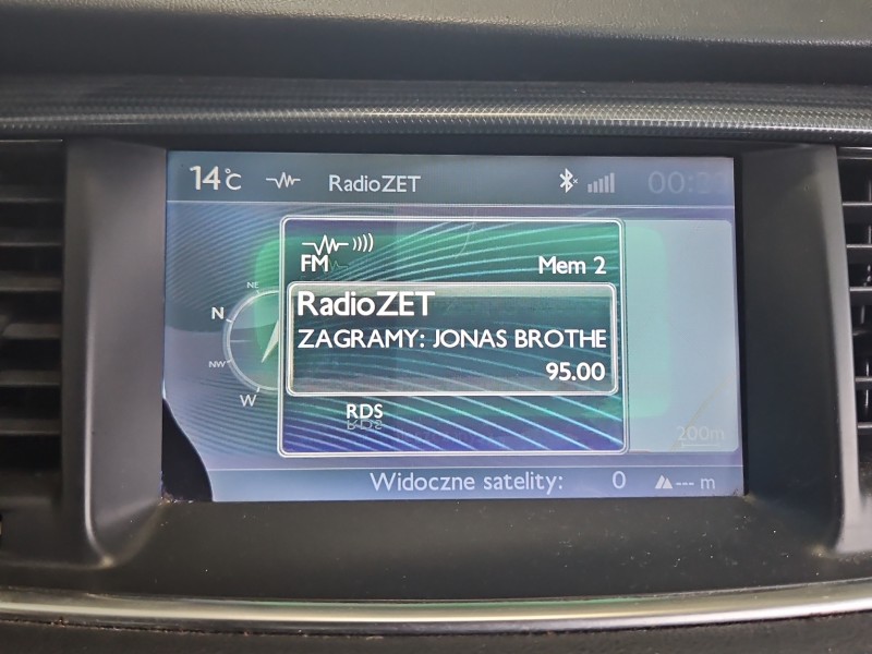 Wyświetlacz Peugeot 508 I 9666280780 monitor