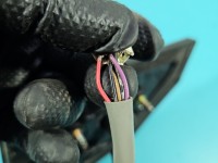 Lusterko lewe Toyota Corolla E12 elektryczny, Europejska, Rysy na obudowie, 5 pin europa