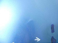 Zderzak tył Opel Crossland niebieski Z22V HB