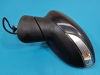 Lusterko lewe Ford Fiesta Mk7 6pin CZARNY D9 europa