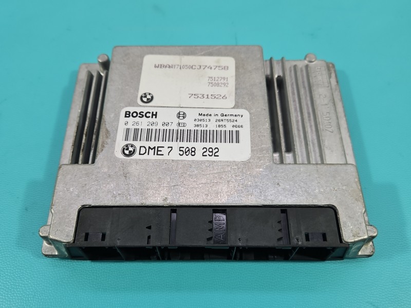 Komputer Sterownik silnika 7508292, 0261209007 Bmw e46 2.0 16V