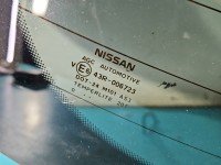Szyba tylna Nissan Qashqai I J10 06-13 HB tył