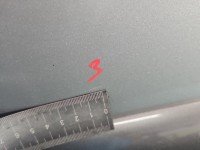 Drzwi przód prawe Hyundai Terracan 5d srebrny YK