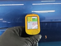 Drzwi tył prawe Audi A3 8P HB 5d niebieski LZ5C