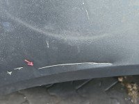 Błotnik tył prawy Mercedes W213 szary 992 ćwiartka