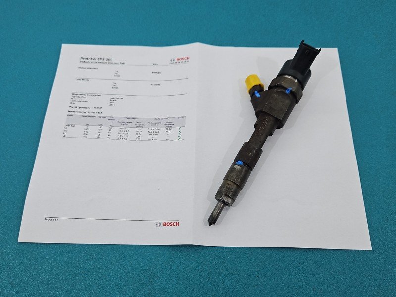 TESTOWANY Wtryskiwacz Opel Vivaro 0445110146 1.9 cdti (F9k) TESTOWANY Wtryskiwacz Opel Vivaro 0445110146 1.9 cdti (F9k)