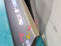 DRZWI PRZÓD PRAWE PASAŻERA Suzuki Sx4 I 06- 5d srebrny