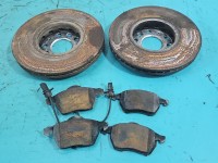 Tarcze hamulcowe przód klocki Audi A4 B6 1.9 tdi Producent części: Audi, 288/25 mm. z klockami