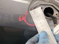 DRZWI PRZÓD PRAWE PASAŻERA Fiat Linea 4d szary 695/A