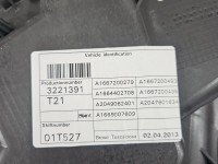 Podnośnik przód prawy SZYBY WINDA Mercedes GL II X166 Europejska, 5PIN 5d HB A1667200279, 3221391, A1669060301