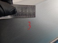 Klapa tył Renault Modus HB 5d srebrny TED69 Klapa tył Renault Modus HB 5d srebrny TED69