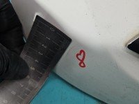 Klapa tył Toyota Corolla E21 19- sedan 4d biały 040