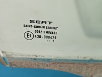 Szyba drzwi przód prawa pasażera Seat Toledo III Producent części: Seat, 2005r 04-09 HB