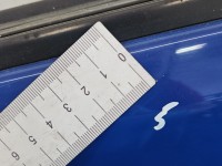 DRZWI PRZÓD LEWE KIEROWCY Peugeot 106 3d niebieski EGJ