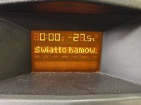 Wyświetlacz Opel Astra III H 13208089 monitor