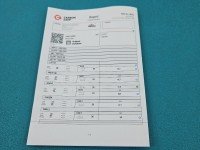 TESTOWANY Wtryskiwacz Chrysler Voyager IV 0445110059 2.5 crdi