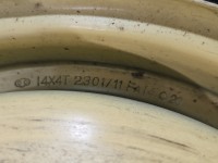 Koło zapasowe 14" dojazdowe dojazdówka Toyota Yaris I Rozstaw śrub: 4x98, Dunlop, IMPRK1613685, 4x100 R14 4X100 ET45...