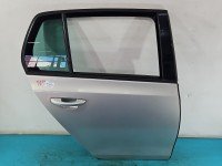 Drzwi tył prawe Vw Golf VI HB 5d srebrny LR7L
