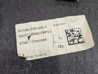 Półka tylna tył bagażnika Jaguar XE X760